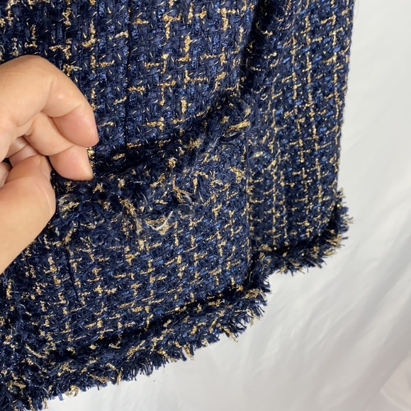 NEW open front with clasp tweed jacket - Picture 11 of 16